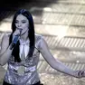 Francesca Michielin sul palco di Sanremo (foto Ansa/Ettore Ferrari)