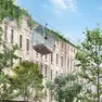 Uno dei rendering sulla cabinovia di Trieste