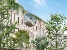 Uno dei rendering sulla cabinovia di Trieste