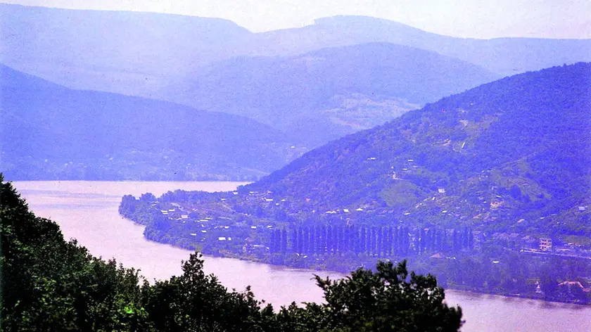 Un tratto del corso del Danubio, “spina dorsale” dei Balcani
