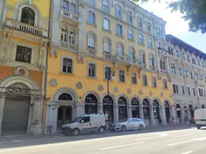 La sala slot colpita di via Giulia