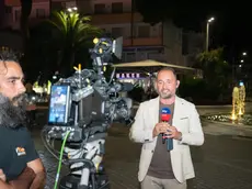 Gianluca Di Marzio durante una puntata girata in regione in passato