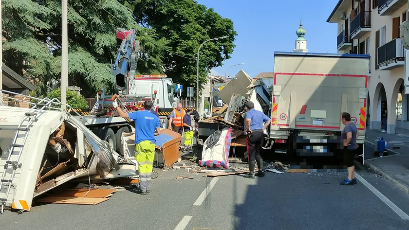 Il luogo dell'incidente