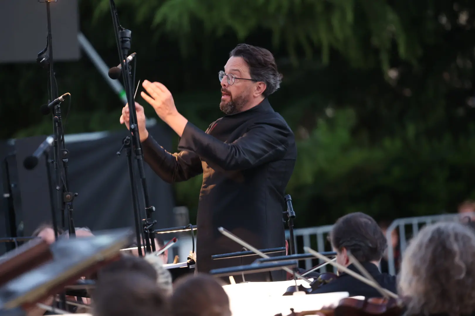 Giovedì è andato in scena Il viaggio a Reims di Rossini con la regia di Marin Blaževic e la direzione d’orchestra affidata al direttore dell’orchestra dell’Opera di Lubiana è Marko Hribernik. Foto Bumbaca