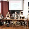 La conferenza stampa in occasione della Giornata mondiale del rifugiato. Foto Lasorte