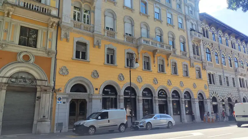 La sala slot dove è avvenuta la rapina