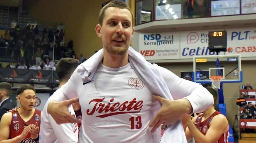 Francesco Candussi giocherà la sua terza stagione con la maglia biancorossa. Foto Bruni