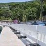 L’area terminata nella baia di Grignano. Foto Silvano