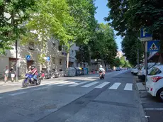 Il passaggio pedonale di Viale D'Annuzio (Silvano)