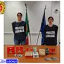 Gli accessori da fumo privi di autorizzazione per la vendita sequestrati dalla polizia locale di Trieste