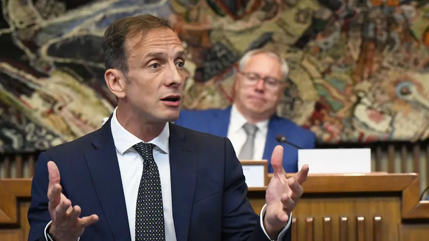 L'intervento del governatore Fvg, Massimiliano Fedriga