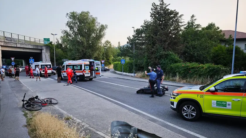 Le immagini dell'incidente (Foto Lasorte)