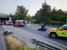 Le immagini dell'incidente (Foto Lasorte)