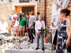 Un momento dell’inaugurazione (foto città di Sebenico)