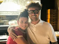 Emma Marrone al ristorante Bracerie Venete di Trieste