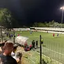 Un momento del match