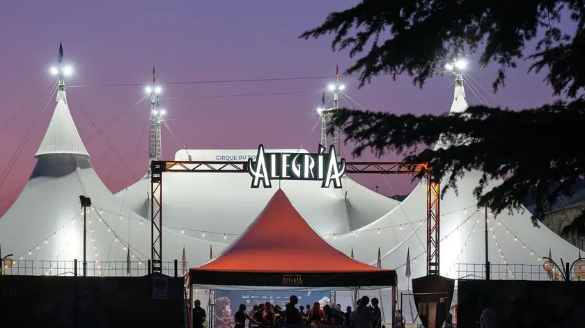 Il tendone del Cirque du Soleil (Silvano)