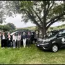 La recente presentazione dei furgoni donati dal Rotary Club e Fondazione Casali che saranno utilizzati per il servizio settimanale