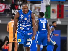 David Cournooh, play-guardia italoghanese riconfermato dalla Germani Brescia