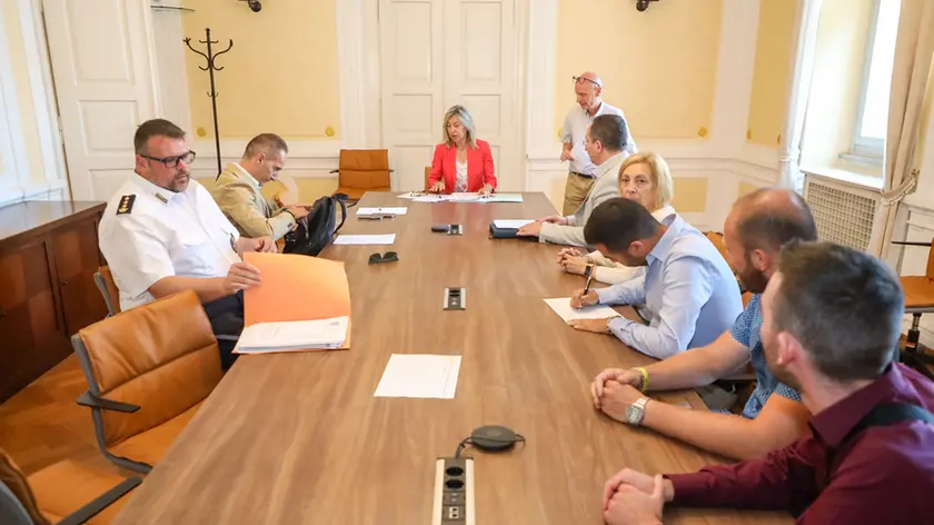 Il tavolo convocato in Prefettura a Gorizia (Tibaldi)