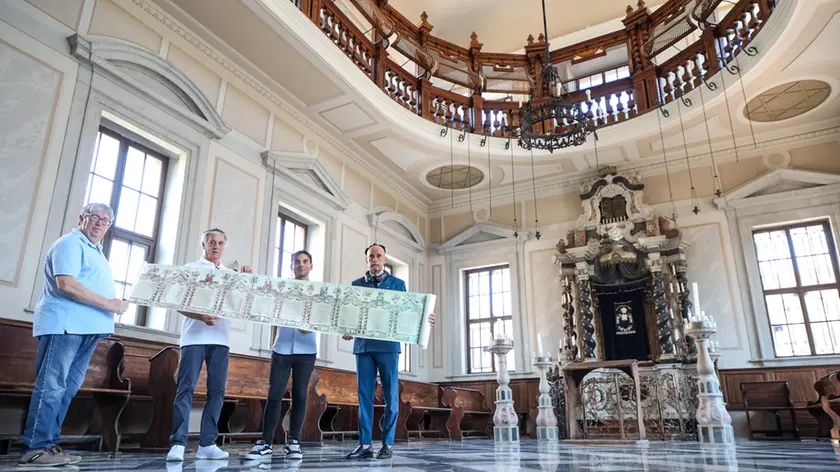La riapertura della Sinagoga (Tibaldi)