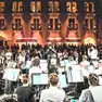L'orchestra di fiati G. Verdi in una foto di Martina Starace