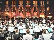 L'orchestra di fiati G. Verdi in una foto di Martina Starace