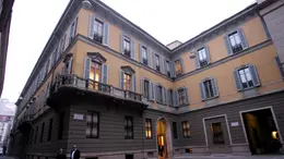 La sede di Mediobanca in Piazzetta Cuccia a Milano