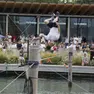 Una delle esibizioni che hanno animato la festa per la Red Bull Academy (Bonaventura)