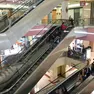 Le scale mobili del centro commerciale Torri d’Europa Archivio Lasorte