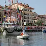 La partenza della “Regina del Mare” dal porto Foto servizio Bonaventura