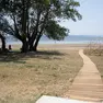 Gli interventi eco-compatibili realizzati nella spiaggia del Lido di Staranzano (foto Katia Bonaventura)
