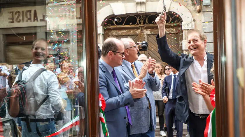 Alcuni momenti dell’inaugurazione della BorGO Live Academy (Foto Tibaldi)