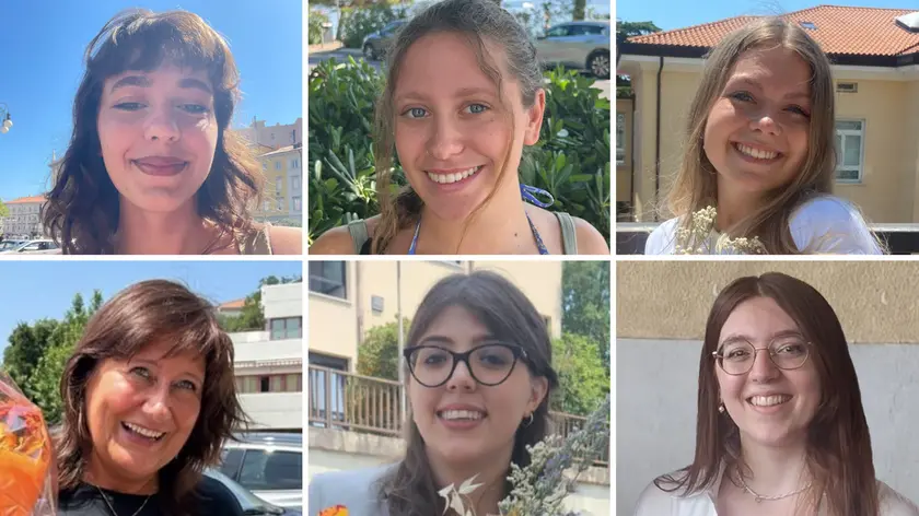 Le centine del Deledda-Fabiani: in basso a sinistra c'è Barbara Coslovi, 55 anni