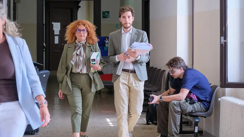 La gip Flavia Mangiante prima dell’udienza sul caso Resinovich (Silvano)