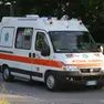 Un'ambulanza in una foto di archivio