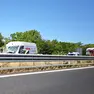 Il furgone coinvolto nello schianto (Lasorte)