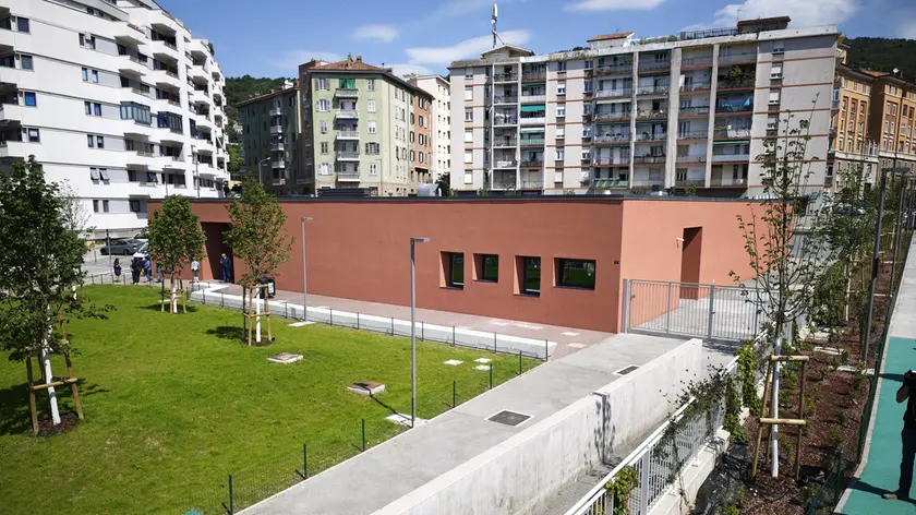 L’asilo di Roiano. Foto Lasorte