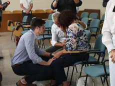 I familiari di Vanessa Ballan dopo la lettura della sentenza