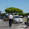 Il centro chiuso al traffico in una domenica estiva del 2024 (Foto Bonaventura)