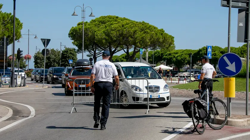 Il centro chiuso al traffico in una domenica estiva del 2024 (Foto Bonaventura)