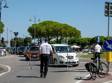 Il centro chiuso al traffico in una domenica estiva del 2024 (Foto Bonaventura)
