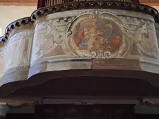 Il dipinto realizzato nel 1876 dall’artista sloveno Jurij Georg Tavčar ritrovato per caso nella chiesa di Dolina
