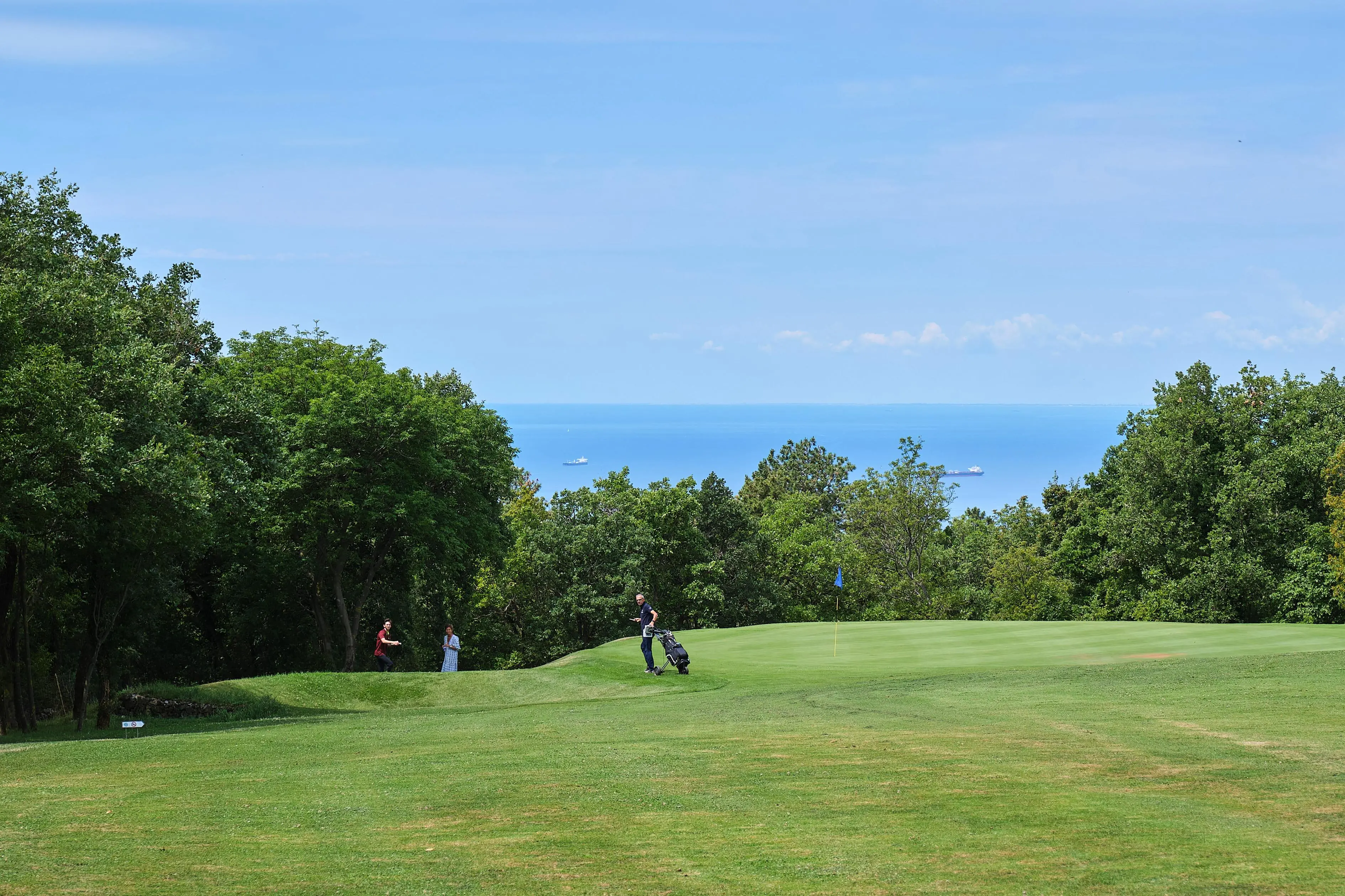 Il campo da Golf di Padriciano (Silvano)