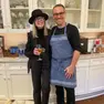 Piero Morovich con Diane Keaton