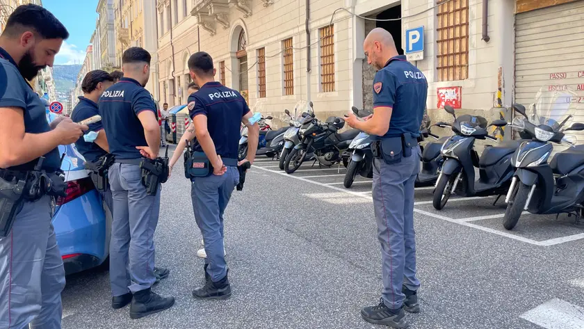 La polizia sul posto (Silvano)