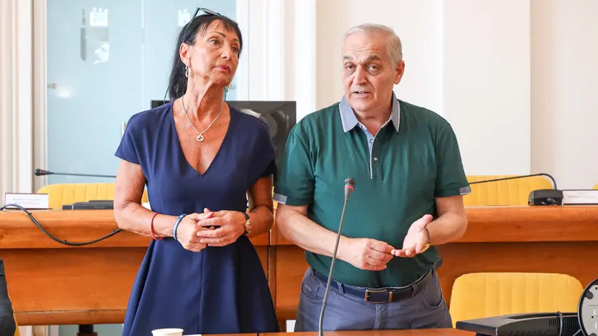 Cisint a una recente conferenza stampa (Bonaventura)