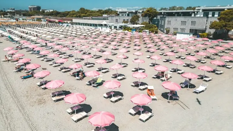 La spiaggia Git di Grado