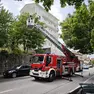 I Vigili del fuoco sul posto (Lasorte)