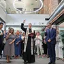 La nuova sede di Genertel a Palazzo Stock, recentemente restaurato nel cuore dell’ex stabilimento industriale di Roiano. Un momento dell’inaugurazione. Foto Silvano